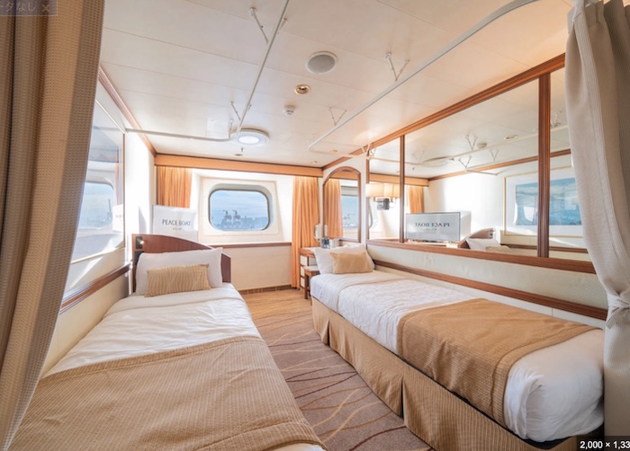 ピースボート　客室