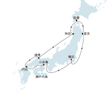 飛鳥3 日本発着クルーズ