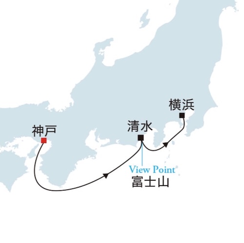 飛鳥Ⅲ 神戸発クルーズ