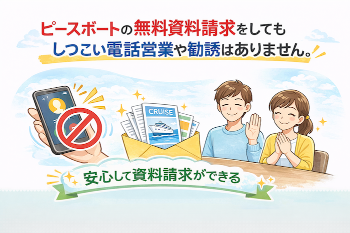 ピースボート　資料請求