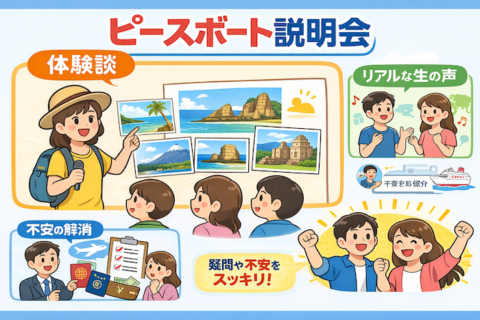 ピースボート　体験談